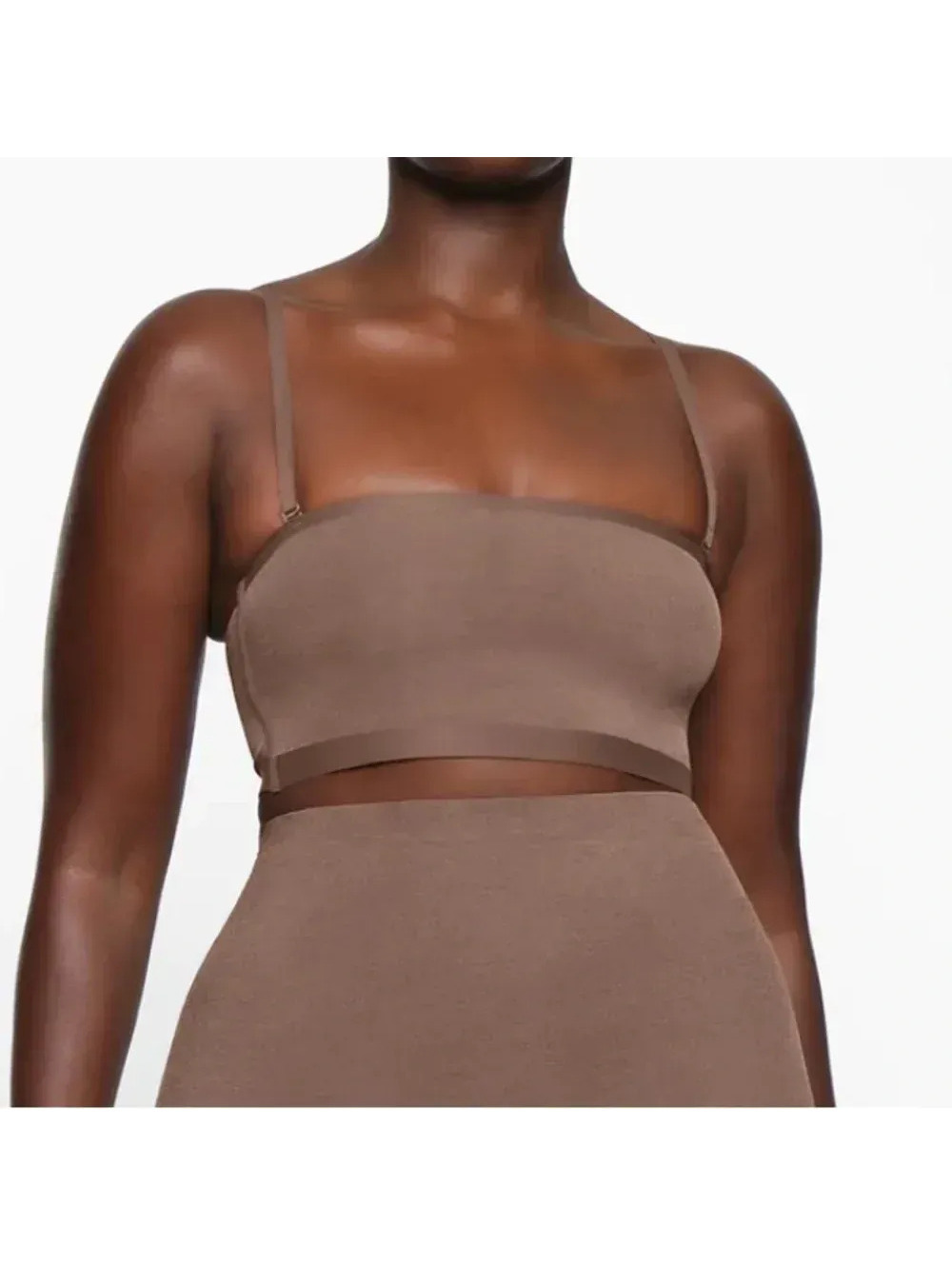 SKIMS NWT Sheer Sculpt Bandeau - Size M